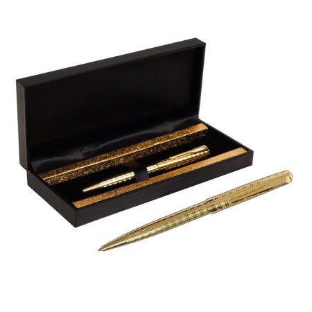 Gift handle, in the leatherette case, rotary, PB S, Golden Corps