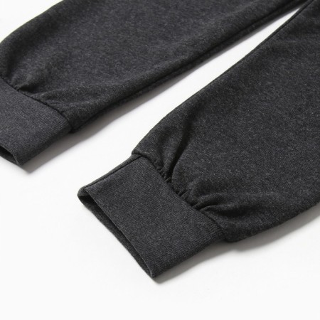 Pants for a boy, dark gray color, height 128 cm-2