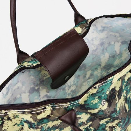 Lightning bag, folding, green color-3