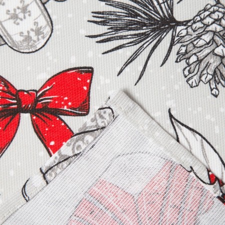 Towel "Dolyana" New Year's mood 40x70 cm, 100% cotton, 164 g/m2-3