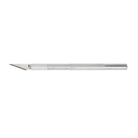 Knife mock -up tundra, aluminum handle, feathers (5 additional blades)-4