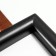 Triple photo frame on braid L-4 10x15 cm Wenge (plastic screen)