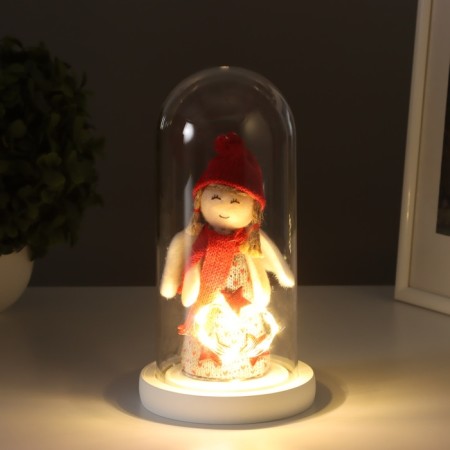 Nightlight “Angel” LED 3HAAA Red 11x11x22.5cm-2
