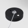 Cable suspension 1 pc, technical tra001cw-11b, 200x3,2x3.2 cm, black color