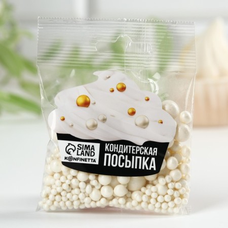 Sprinking soft: white, 50 g.-1