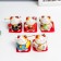 Souvenir Ceramics "Mani-Neko with accessories" 4.5x3.8x4.6 cm set 5 pcs