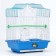 Figure cage, 30 x 23 x 39 cm, blue