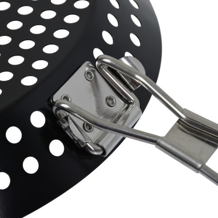 Frying fruits for seafood and vegetables with anti -stick coating, folding handle, 53 x 30 x 3 cm, mixtures-4