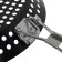 Frying fruits for seafood and vegetables with anti -stick coating, folding handle, 53 x 30 x 3 cm, mixtures