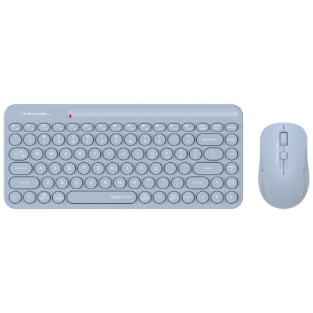 Keyboard + Mouse A4Tech FSTYLER FG3200 Air2 Claw: Blue Mouse: Blue USB Wireless Slim Mu 107990
