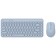 Keyboard + Mouse A4Tech FSTYLER FG3200 Air2 Claw: Blue Mouse: Blue USB Wireless Slim Mu 107990