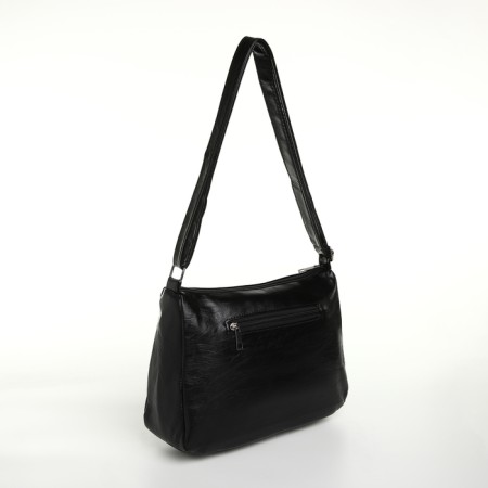 Women's bag with lightning, black color-1