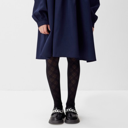 Teenage tights "Geometry", height 158-164 cm