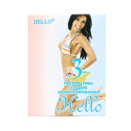 Hello condoms, mix, 3 pcs.-21