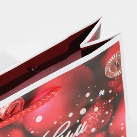 Laminated horizontal "balls", MS 23 x 18 x 8 cm, New Year-4