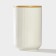 Porcelain Bank for bulk products Bellatenero, 700 ml, D = 10.5 cm, white color