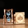 Sanding clock "Maple leaf", souvenir, with a pencil, 10 x 13.5 cm, mix