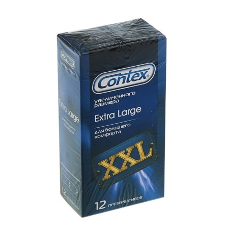 CONTEX Extra Large condoms, 12 pcs