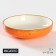 Porcelain deep porcelain Magistro "Cerera", 1.1 l, d = 22 cm, color orange color