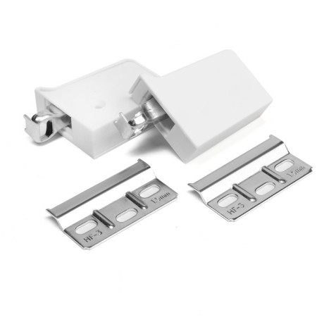 Furniture canopy for hanging the kitchen. cabinets “P02”, white color, heated. 100 kg. steamed, set 2 pcs-7