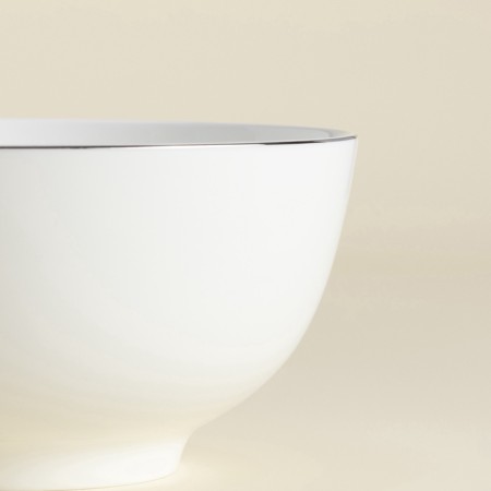 SALATE SL HOME "CASCARO", 900 ml, D = 16 cm, set 2 pcs, bone porcelain, white-5