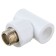 The Politekus tee, polypropylene, d = 20 mm x 3/4 ", external thread