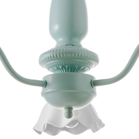 Luracia chandelier 3he27 40W green-white 69x69x37-72 cm Bayerlux-4