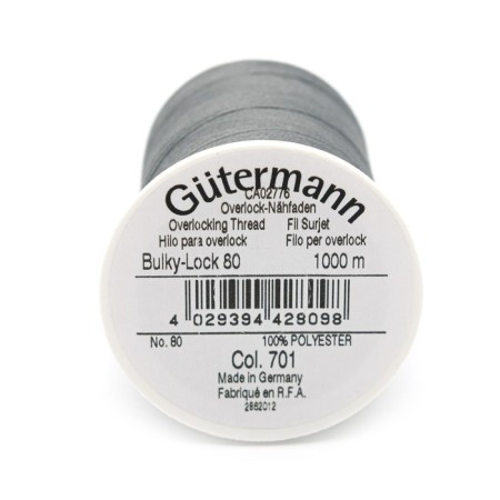 Bulky-Lock 80 Textured thread, 1000m, 730808 (701 mother-of-pearl-gran-1