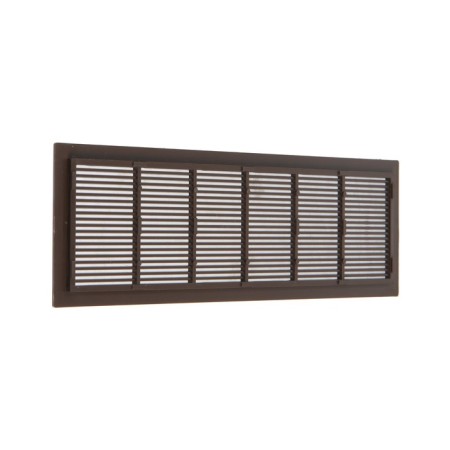 Ventilation grate Zein Lux L73, 73 x 232 mm, inexhaustible, brown-4