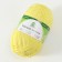 Yarn "soft cotton" 70% cotton, 30% nylon 220m/100g (030 lemon)