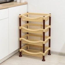 Floor shelf for vegetables 