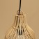 Lumber Ceiling from the rattan "Lukman" 1x120W, E27, 20x20x25 cm