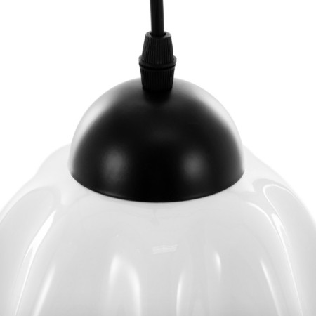 Lamp Bayerlux "Lucretia" 1he27 40W black and white 22x22x20-120 cm-6