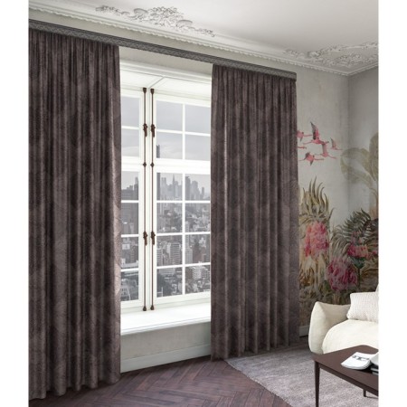 Curtain "Caliph", size 200x260 cm, color gray color
