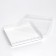 Box for cookies, silver, 18 x 18 x 3 cm