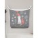 Organizer in a bath on suction cups "New Year's cat", for storing toys and trifles, size 33x39 cm