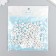 Beads for creativity tree "White" D-0.8 cm, set of 20 g