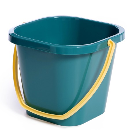 Set for playing in the sand "Emerald City": bucket, sieve, scoop, rake, 4 molds-9