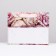 Laminated horizontal "Flowers for the most beautiful", 23 x 18 x 10 cm