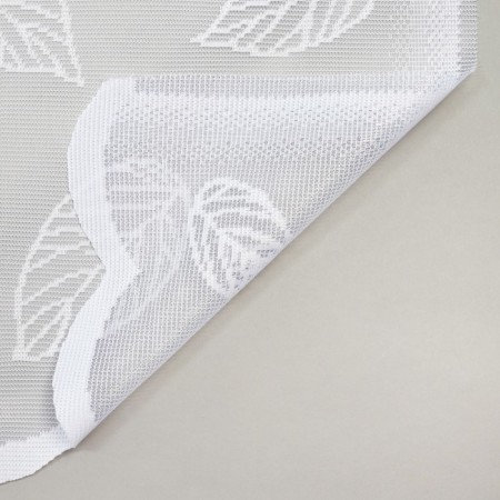 Tulle to the kitchen on a curtain tape 200x160 cm, white, 100% polyester-4