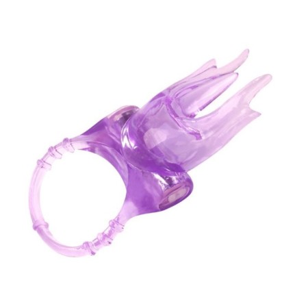 A set of nozzles of massage, stimulating, with a vibro -ring, gel silicone, 5 pcs-4