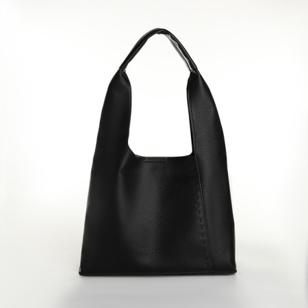 Bag Women's bag 2 in 1, on the button, cosmetic bag, black color