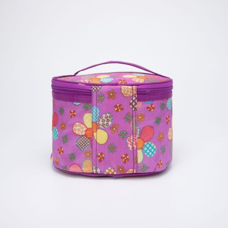 Lightning cosmetic bag, lilac color-1