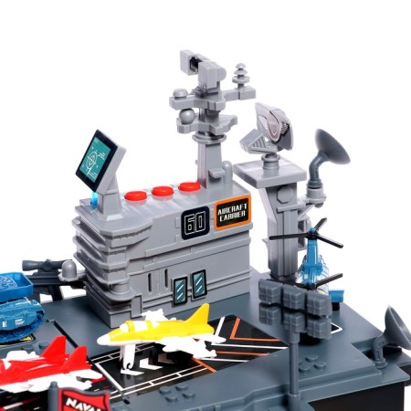 Parking "Aircraft carrier", shoots, light and sound, mobile elements-8