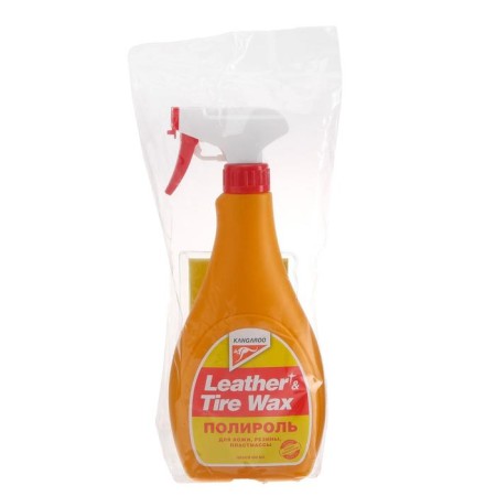 LEATHER & TIRE WAX polish, rubber and plastic, 500 ml-5