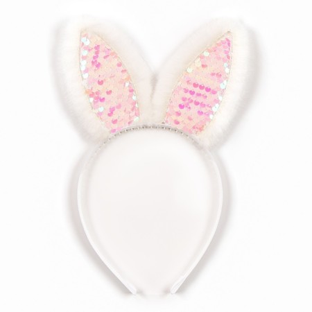 Carnival set "Stylish bunny" Cloak length 65 cm and rim-10