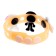 Dear Bracelet "Jibats: Cosmos", glowing, silicone