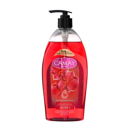 Camay shower gel Secret Bliss, 750 ml