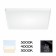 Lamp Citilux "BASIC" CL738K500V, 44.7x44.7x3 cm, 1x50W, LED, white color
