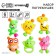 Set of rattles "Let's play", 6 pcs, color mix, crush me